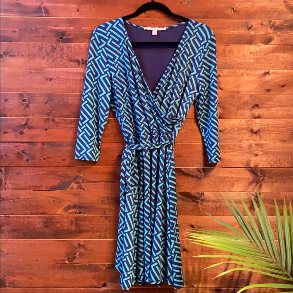 Green navy dress from Stitch fix